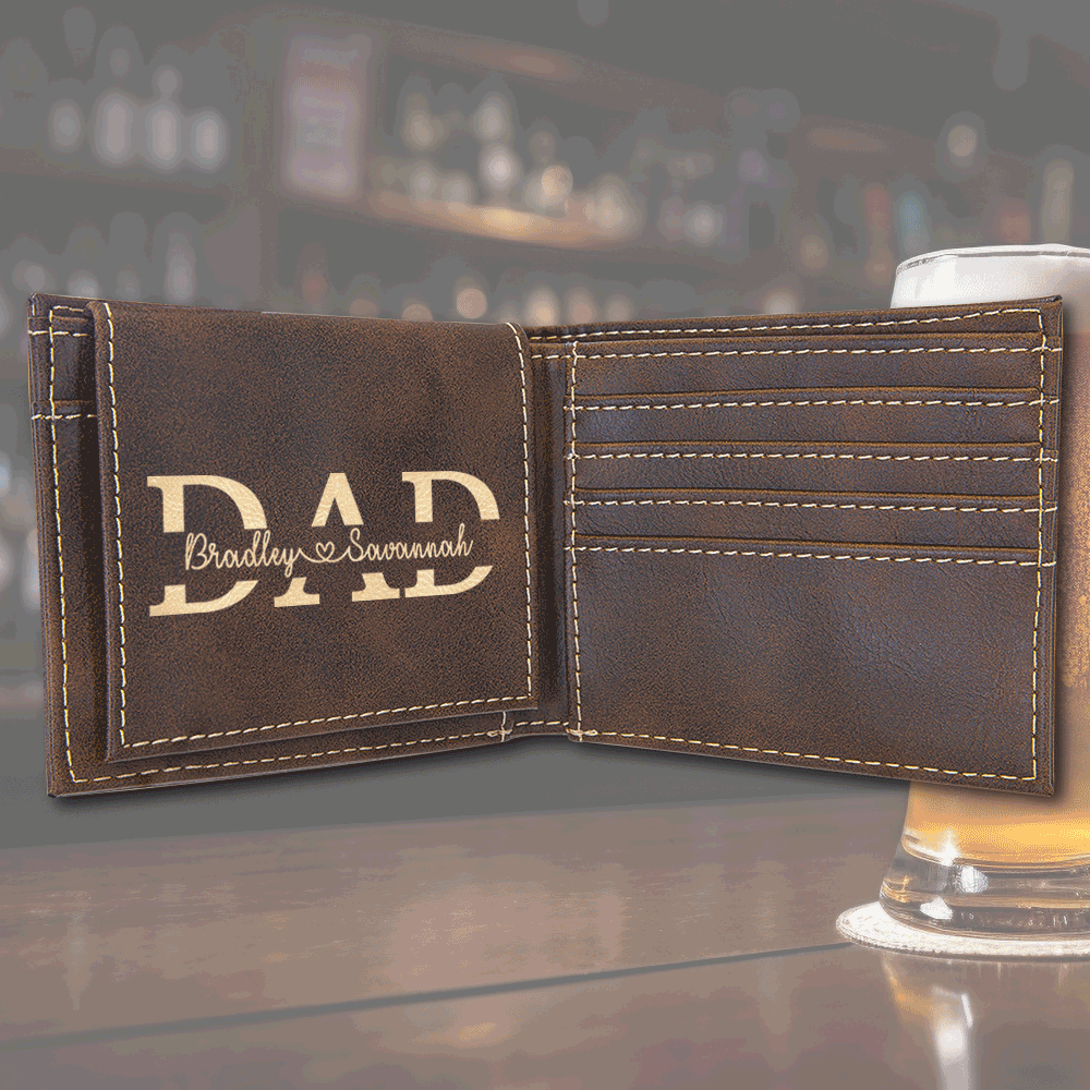 Brown Premium Leather Bifold Wallet