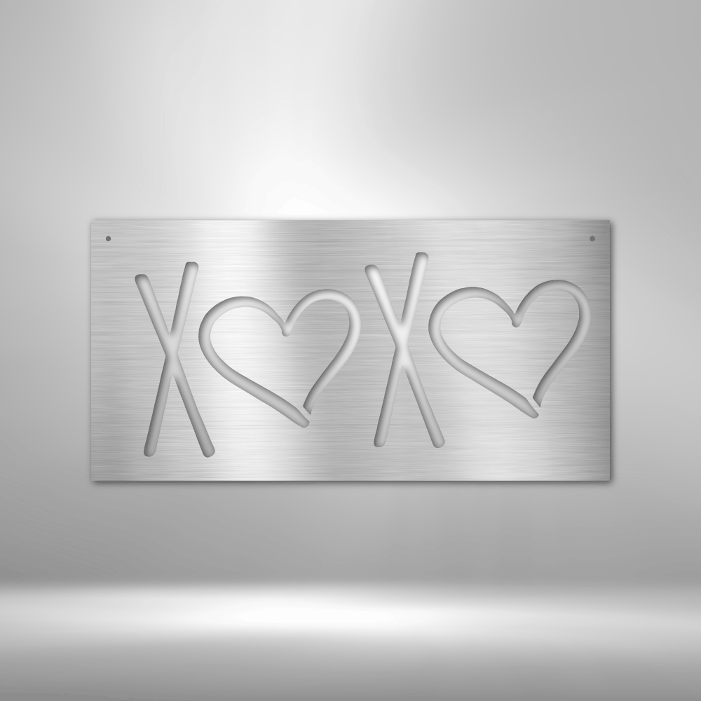 XOXO - Steel sign