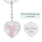 ROD Bestie Heart Keychain