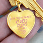 ROD Bestie Heart Keychain