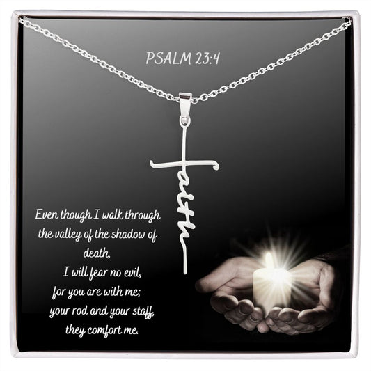 Faith Cross Necklace